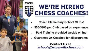 Excel With Chess business card