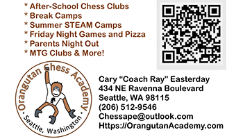 Orangutan Academy business card