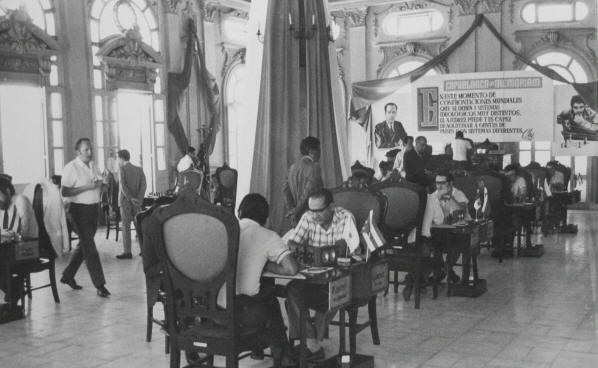 The tournament hall, Cienfuegos 1972