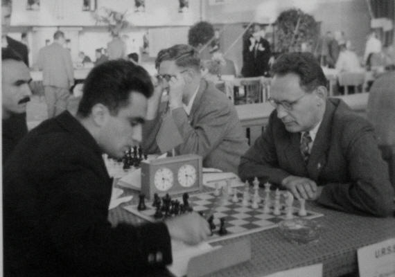 vs Botvinnik, Amsterdam Olympiad 1954